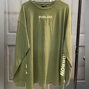 Publish Men’s long sleeve shirt XL Size XL Bundles available!